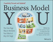 Cover of: Business Model You: The One-Page Way to Reinvent Your Work at Any Life Stage
