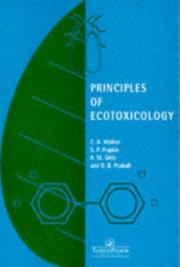Cover of: Principles of ecotoxicology