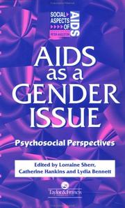 AIDS as a gender issue : psychological perspectives