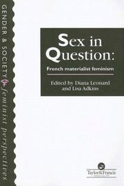 Sex in question : French materialist feminism