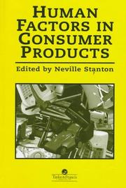 Human factors in consumer products