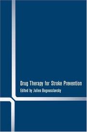 Drug therapy for stroke prevention