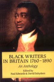 Cover of: Black Writers in Britain (Early Black Writers)