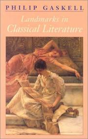 Cover of: Landmarks in Classical Literature