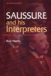 Saussure and his interpreters