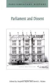 Parliament and the press, 1689-c.1939
