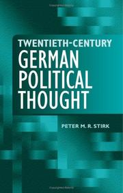 Twentieth-century German political thought