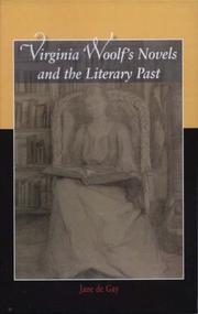 Virginia Woolf's novels and the literary past