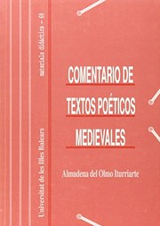 Cover of: Comentarios de textos poéticos medievales