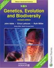 Cover of: Genetics, Evolution & Biodiversity: Nelson Advanced Science (Nelson Advanced Science: Biology S.)