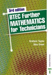 Cover of: Mathematics for Technicians