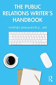 Cover of: Public Relations Writer's Handbook by Whitney Lehmann