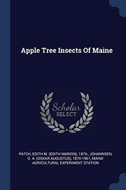 Cover of: Apple Tree Insects of Maine