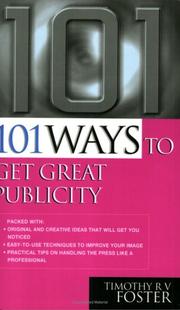 101 ways to get great publicity