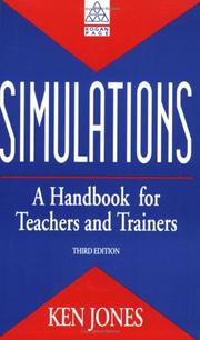 Cover of: Simulations: A Handbook for Teachers and Trainers