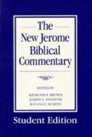 Cover of: New Jerome Biblical Commentary