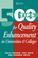 Cover of: 500 TIPS FOR QUALITY ENHANCEMENT (500 Tips)