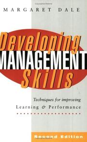 Developing management skills : techniques for improving learning & performance
