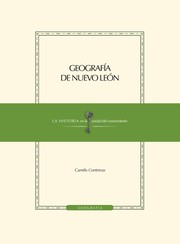 Cover of: Geografía de Nuevo León