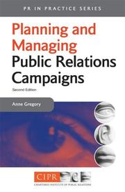 Planning and managing public relations campaigns