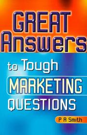 Great answers to tough marketing questions