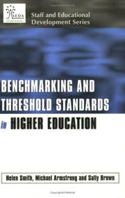 Benchmarking and threshold standards in higher education