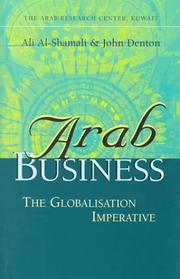 Arab business : the globalisation imperative