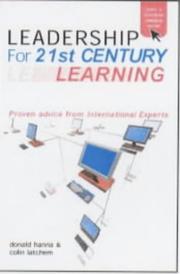 Leadership for 21st century learning : global perspectives from international experts