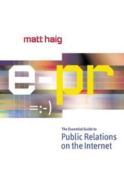 Cover of: E-PR by Matt Haig