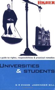 Universities & students : a guide to rights, responsibilities & practical remedies