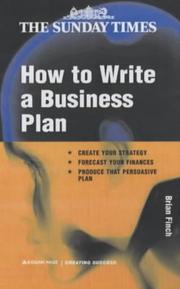 Cover of: How to Write a Business Plan (Creating Success)