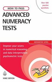 How to pass advanced numeracy tests by Mike Bryon