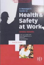 A manager's guide to health & safety at work