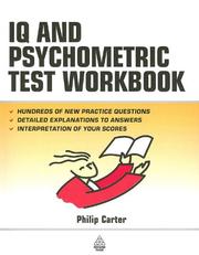 IQ and psychometric test workbook