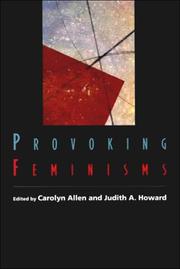 Cover of: Provoking Feminisms