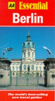 Cover of: Essential Berlin (AA Essential)