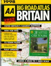 Big Road Atlas Britain by Automobile Association (Great Britain)