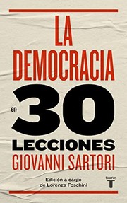 Cover of: La democracia en 30 lecciones