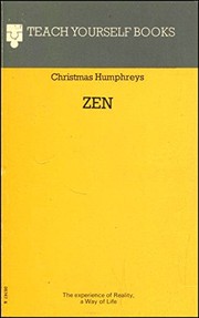 Cover of: ZEN, A WAY OF LIFE