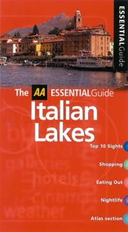 Cover of: Essential Italian Lakes (AA Essential)