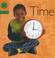 Cover of: Time (Lets Explore: Time)