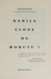 Kabila, clone de Mobutu? by Euloge Boissonnade