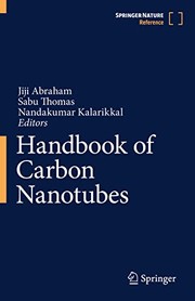 Cover of: Handbook of Carbon Nanotubes