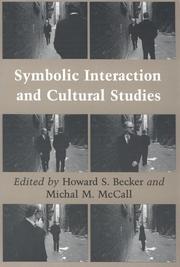 Cover of: Symbolic Interaction and Cultural Studies
