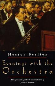 Cover of: Evenings with the orchestra