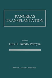 Cover of: Pancreas transplantation