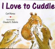 Cover of: I Love to Cuddle (Picture Books)