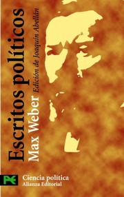 Cover of: Escritos políticos