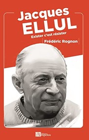 Jacques Ellul by Frédéric Rognon