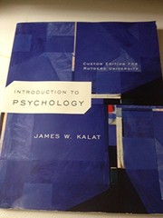 Cover of: Custom Intro Psychology for Rutgers by James W. Kalat